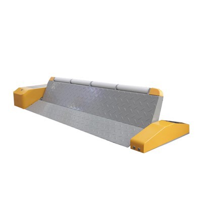 Parkovací zámek s ocelovou klapkou